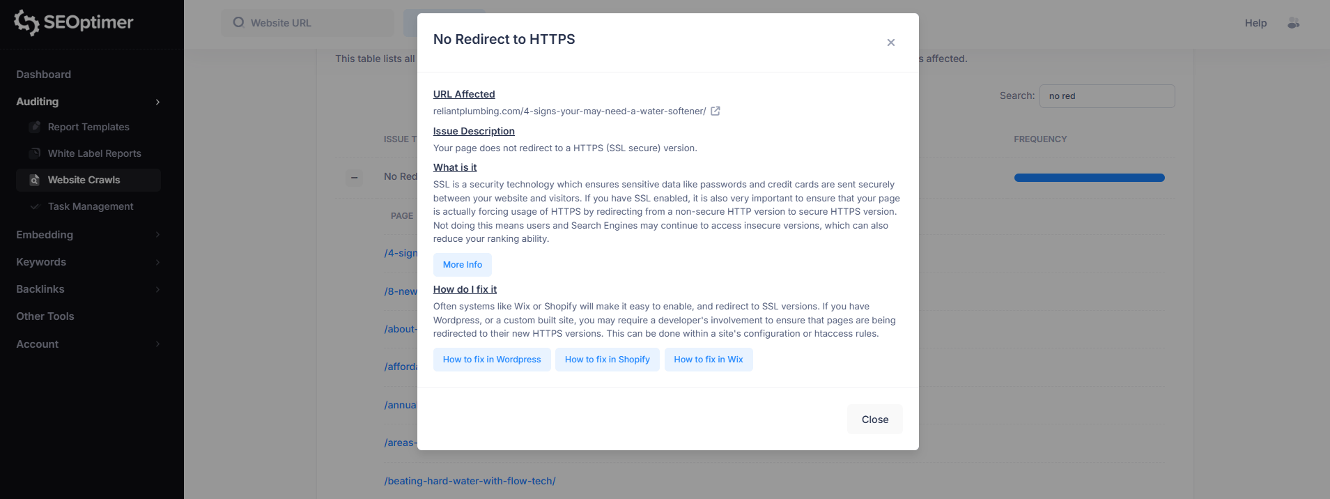 Pas de redirection vers HTTPs